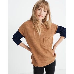 NWT Madewell Thompson Pullover in Colorblock